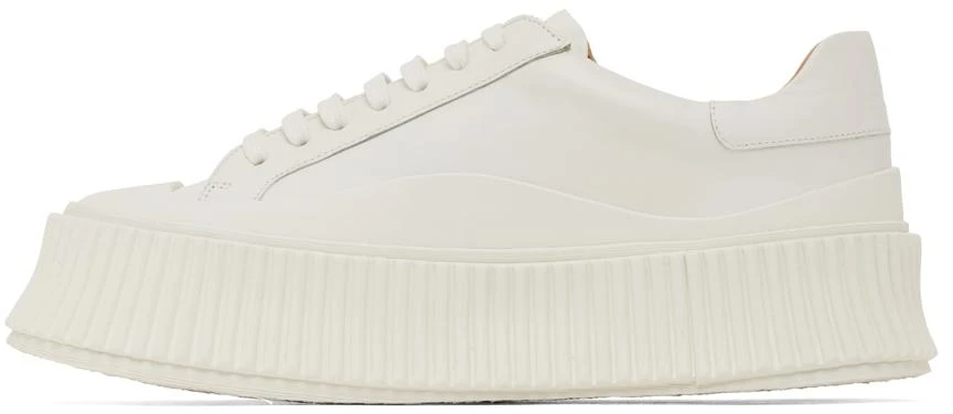 商品Jil Sander|Off-White Agnellato Oversize Sole Sneaker,价格¥2086,第3张图片详细描述