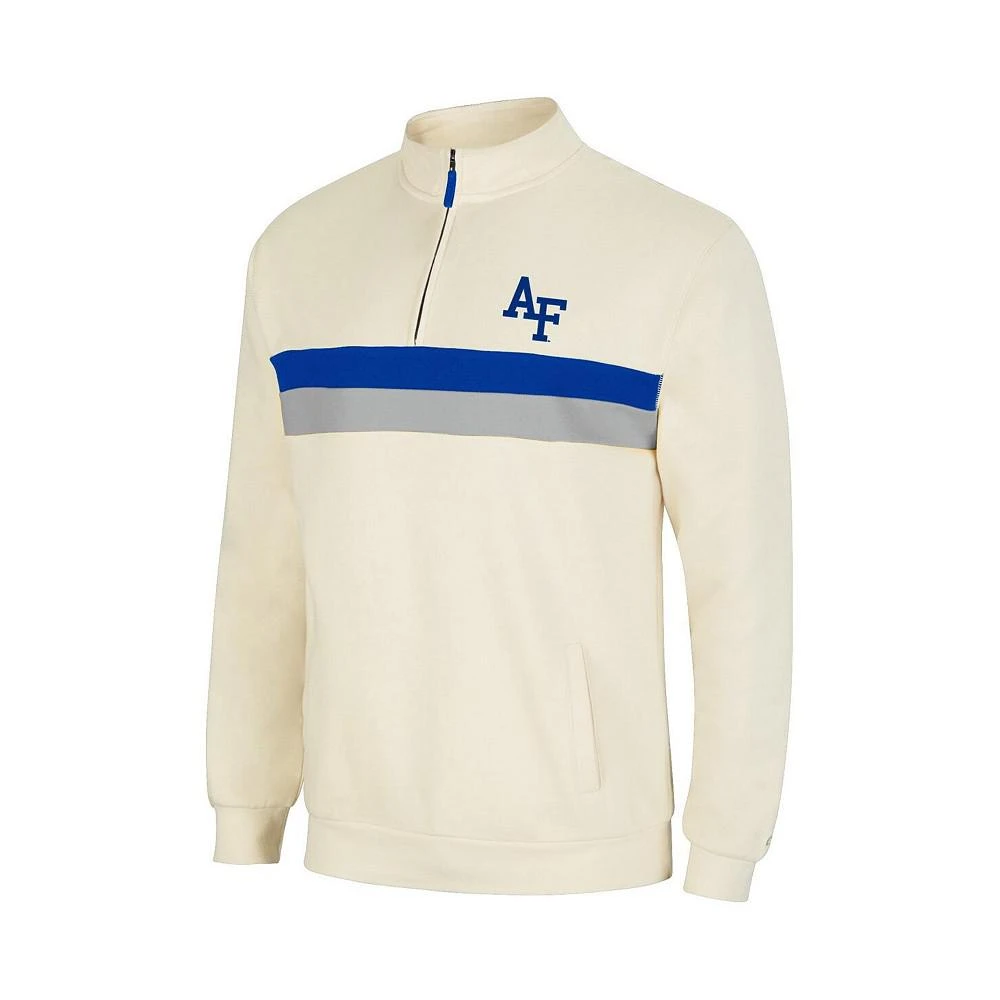 商品Colosseum|Men's Cream Air Force Falcons Activities Quarter-Zip Jacket,价格¥307,第2张图片详细描述
