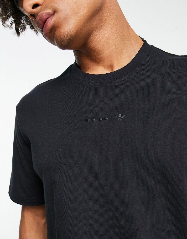 adidas Originals Reveal essentials t-shirt in black商品第3张图片规格展示