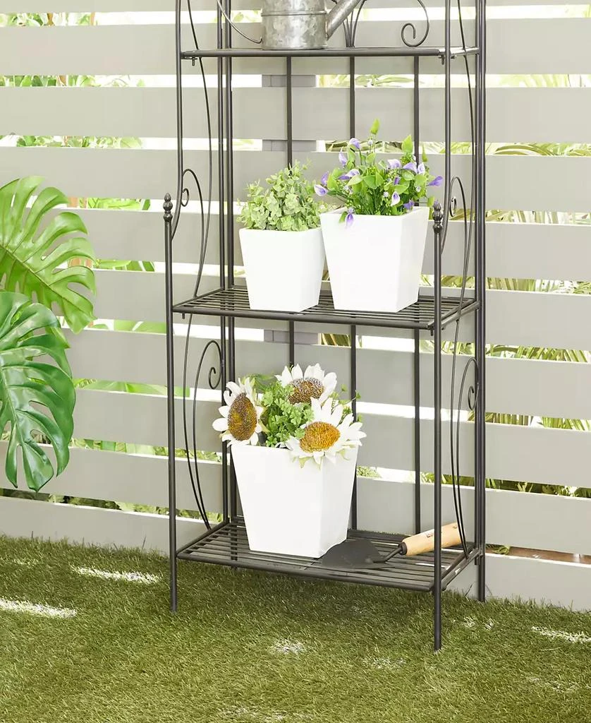 商品CosmoLiving|Metal Indoor Outdoor Planter Set of 3,价格¥236,第5张图片详细描述