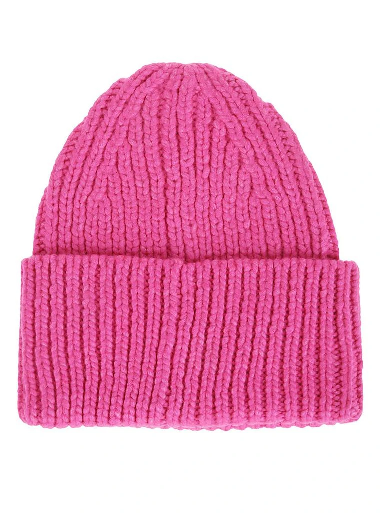 商品UGG|UGG W Chunky Rib Beanie W Logo Neon Pink,价格¥530,第2张图片详细描述