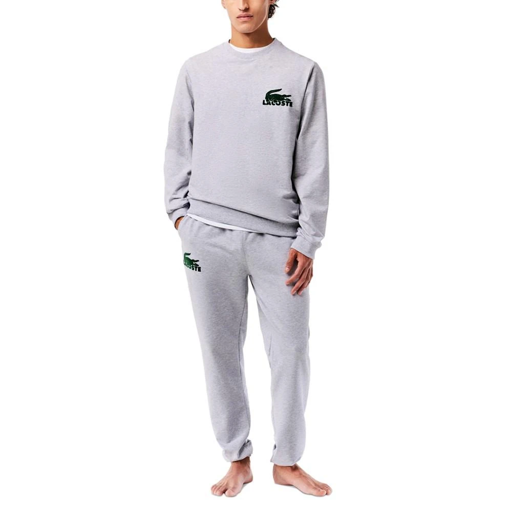商品Lacoste|Men's Pajama Fleece Indoor Sweatshirt,价格¥654,第3张图片详细描述