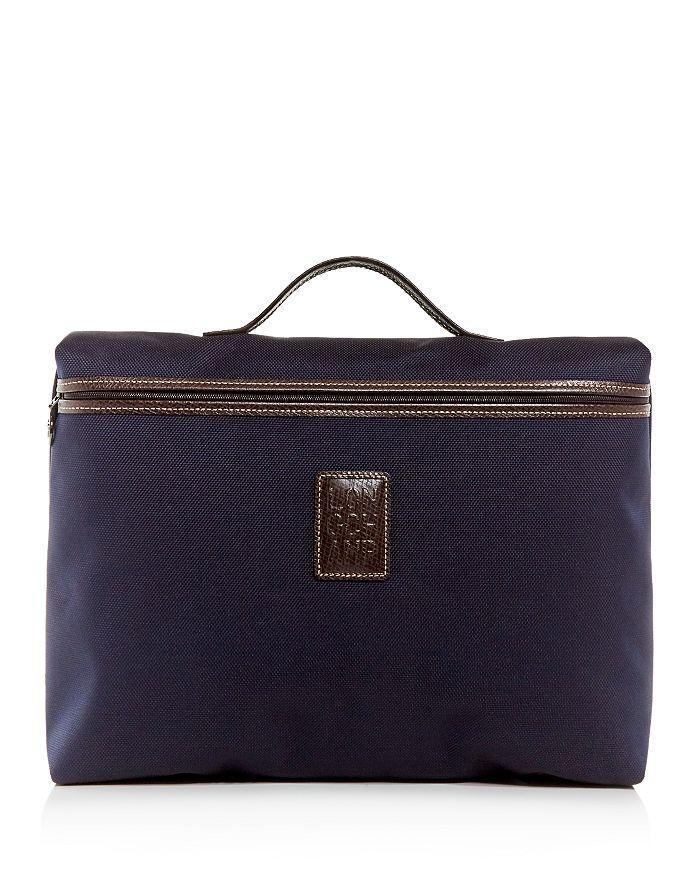 商品Longchamp|Boxford Canvas Briefcase,价格¥961,第1张图片