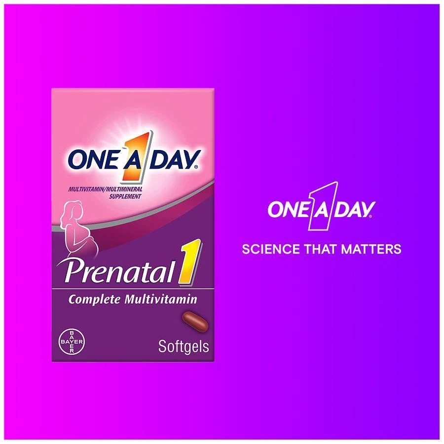 商品One A Day|Women's Prenatal 1 Multivitamins Softgels,价格¥325,第2张图片详细描述
