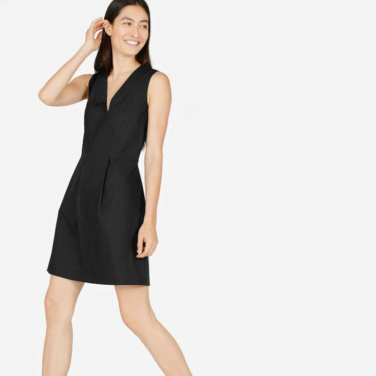 商品Everlane|纯棉V领连衣裙,价格¥413,第3张图片详细描述