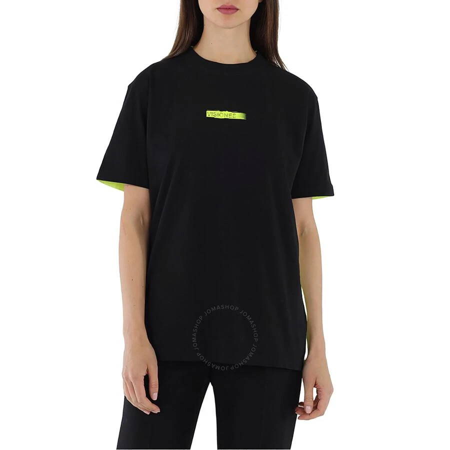 商品Marcelo Burlon|Ladies Colour Block T-Shirt,价格¥224,第1张图片