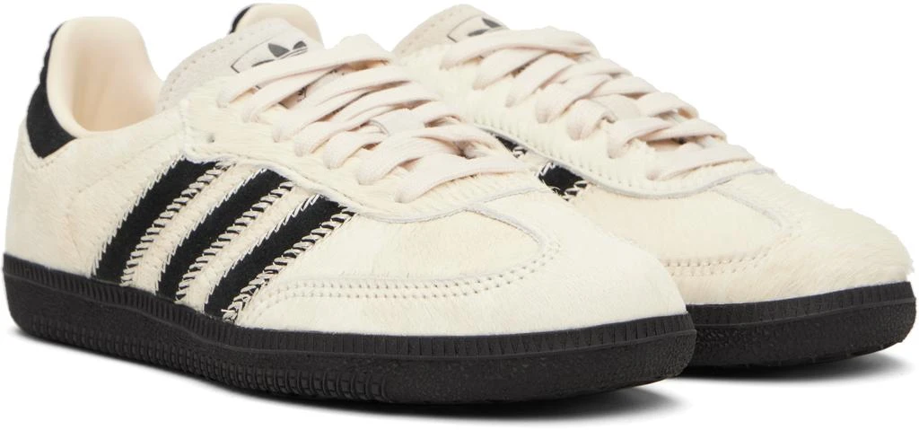 商品Adidas|Off-White & Black Samba OG Sneakers,价格¥843,第4张图片详细描述