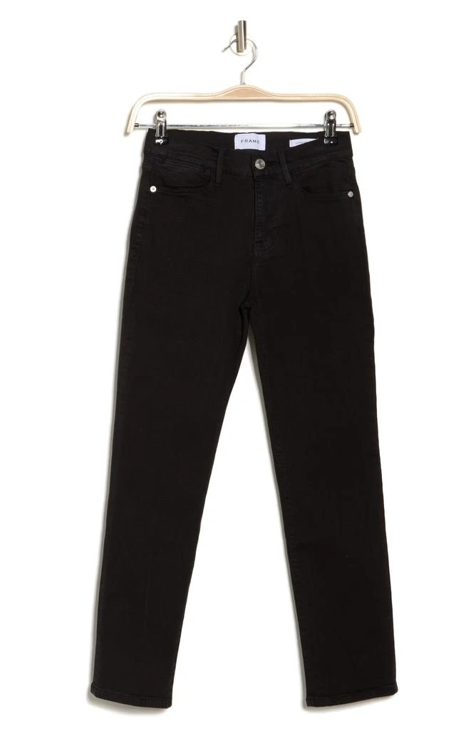 商品FRAME|Le High Waist Straight Leg Jeans,价格¥537,第3张图片详细描述