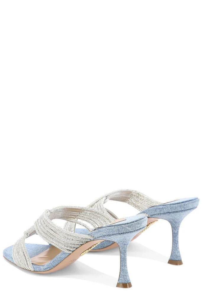 商品Aquazzura|Aquazzura Gatsby Embellished Open Toe Sandals,价格¥4848,第4张图片详细描述