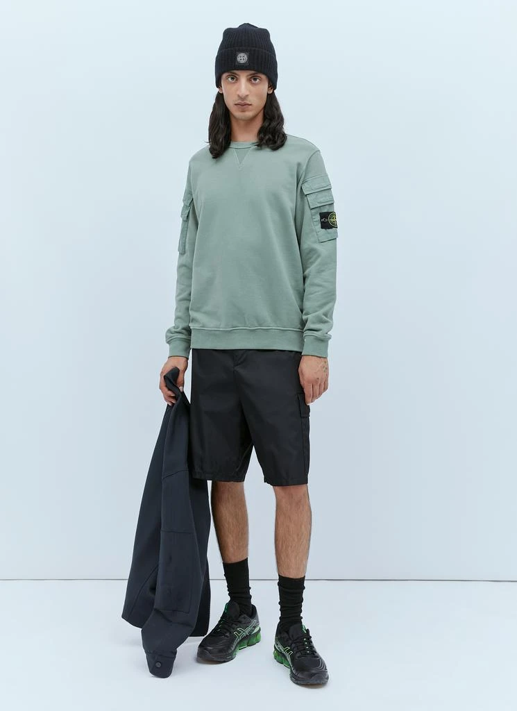 商品Stone Island|Compass Patch Sweatshirt,价格¥1351,第1张图片