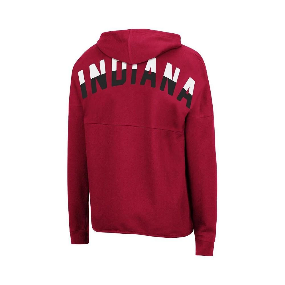 商品Colosseum|Women's Crimson Indiana Hoosiers 2-Hit Full-Zip Hoodie,价格¥308,第3张图片详细描述