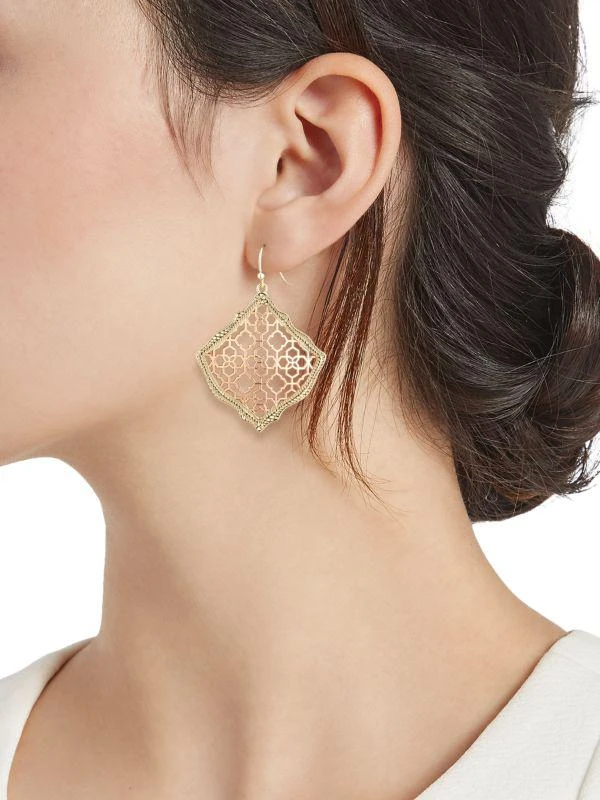 商品Kendra Scott|​Kirsten 14K Goldplated Dangle Earrings,价格¥237,第2张图片详细描述