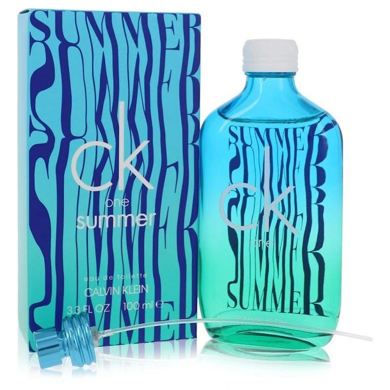 商品Calvin Klein|CK ONE Summer by Calvin Klein Eau De Toilette Spray (2021 Unisex) 3.3 oz (Men) 3.3 OZ,价格¥271,第1张图片