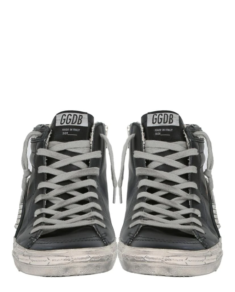 商品Golden Goose|Studded High-Top Slide Sneakers,价格¥3944,第5张图片详细描述