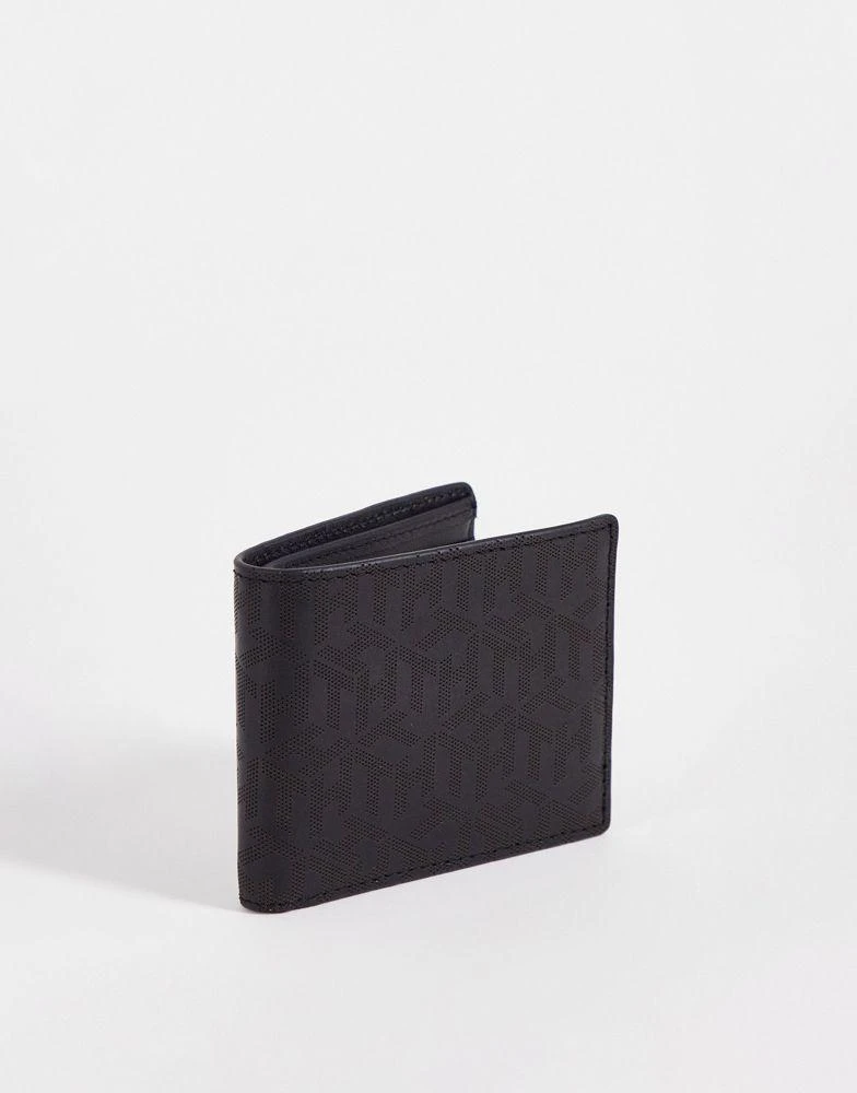 商品Tommy Hilfiger|Tommy Hilfiger monogram leather wallet in black,价格¥456,第1张图片