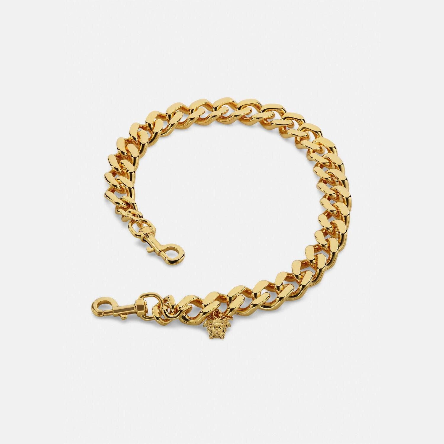 商品Versace|【预售】 范思哲 25春夏 女士 肩带 La Medusa链式包带 DP3I149-D3ABS_3P000 ,价格¥3232,第1张图片