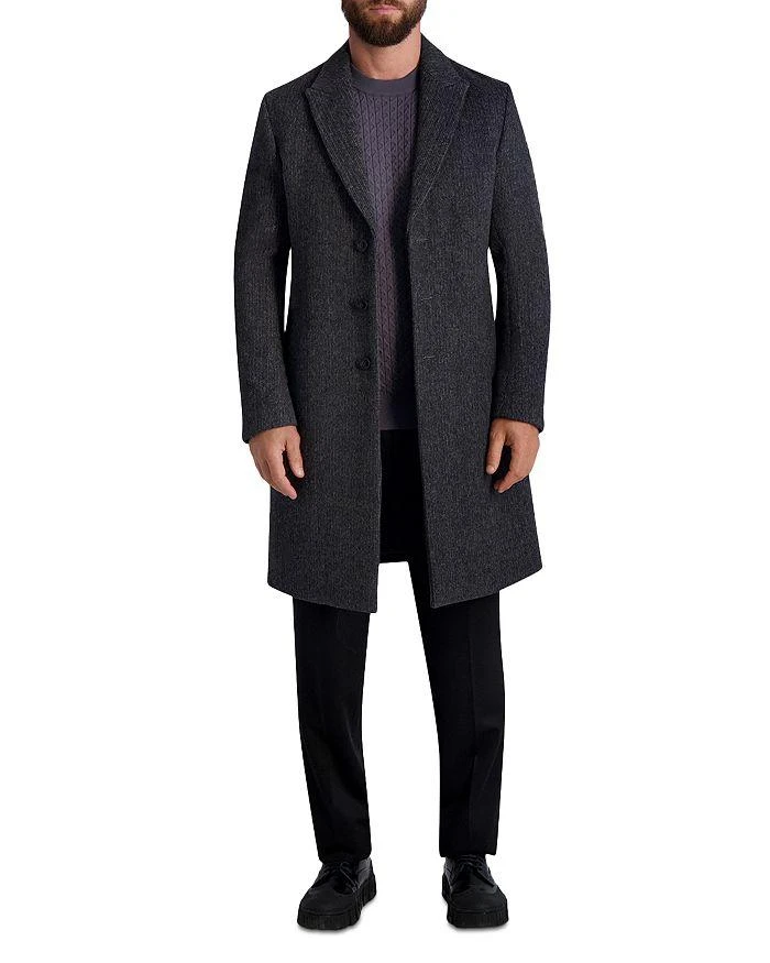 商品Karl Lagerfeld Paris|Regular Fit Top Coat,价格¥2581,第1张图片