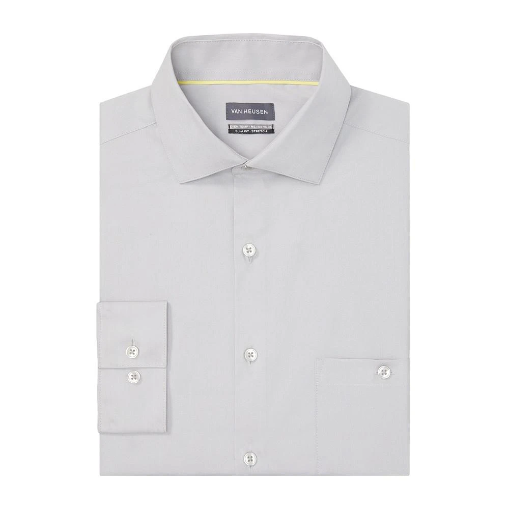 商品Van Heusen|Men's Even Temperature Never Tuck Slim Fit Dress Shirt,价格¥209,第1张图片