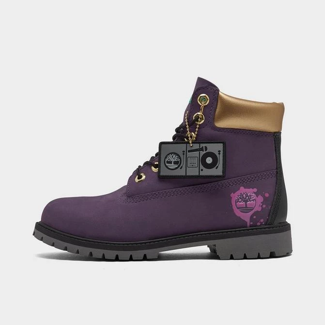 商品Timberland|Big Kids' Timberland Hip Hop Royalty 6 Inch Premium Waterproof Boots,价格¥299,第1张图片