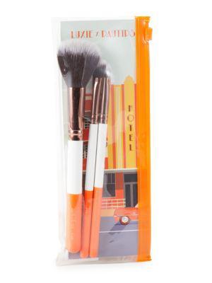 商品Luxie|Luxie x Pautips 3-Piece Por La Noche Face Brush Set,价格¥220,第1张图片