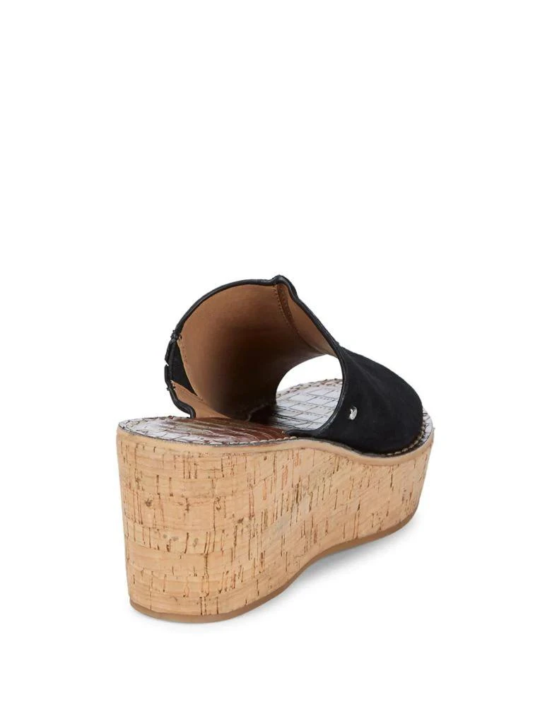 商品Sam Edelman|Ranger Suede Wedge Slides,价格¥170,第2张图片详细描述