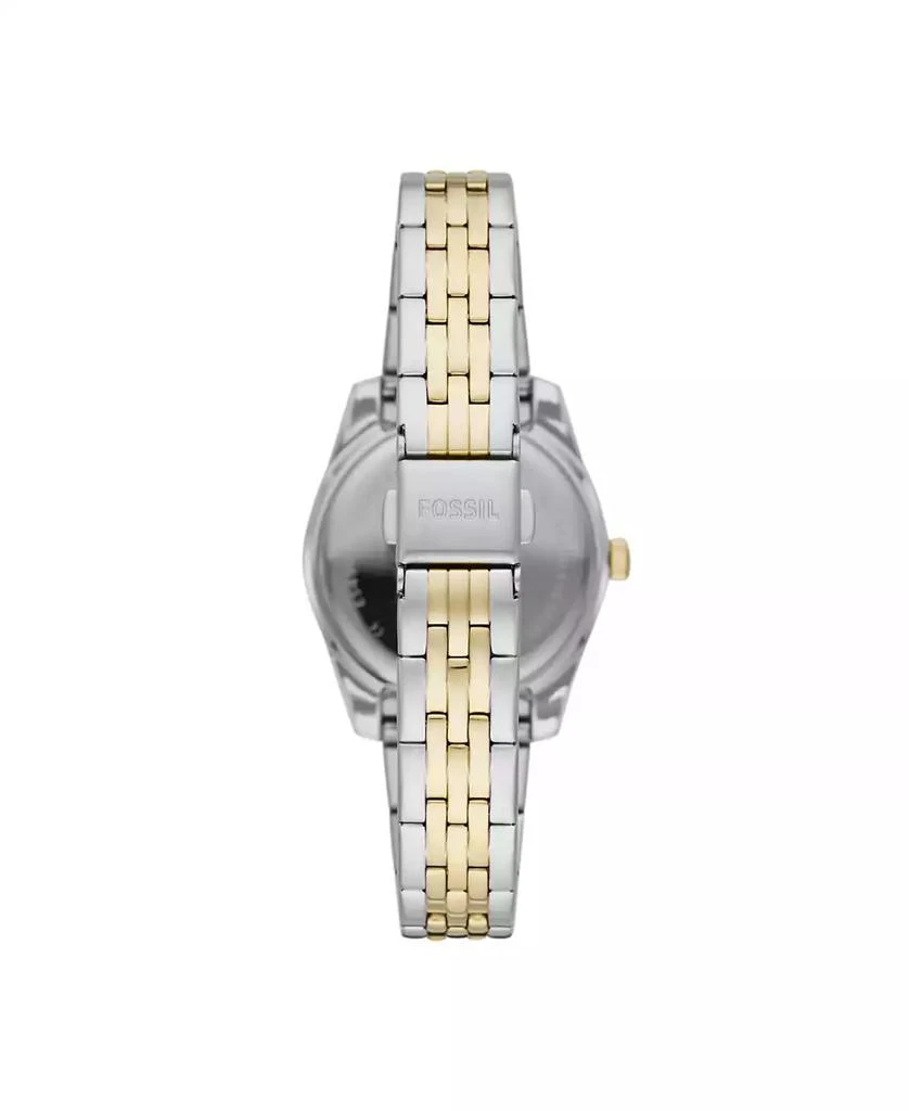 商品Fossil|Women's Scarlette Mini Two-Tone Bracelet Watch 32mm,价格¥1123,第2张图片详细描述