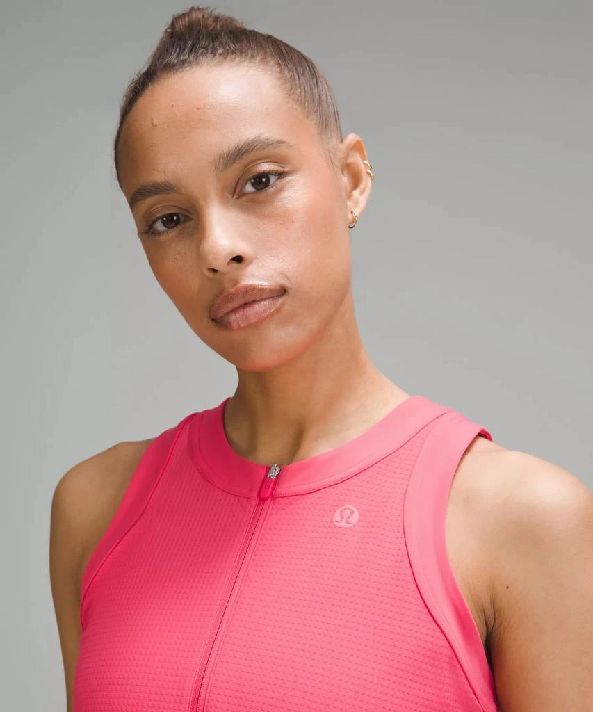 Grid-Texture Sleeveless Linerless Tennis Dress 商品