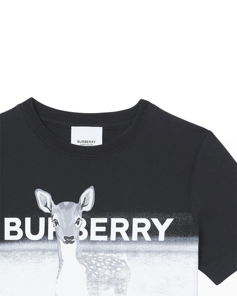 商品Burberry|Boy's Negative Deer Logo T-Shirt, Size 3-14,价格¥683,第3张图片详细描述