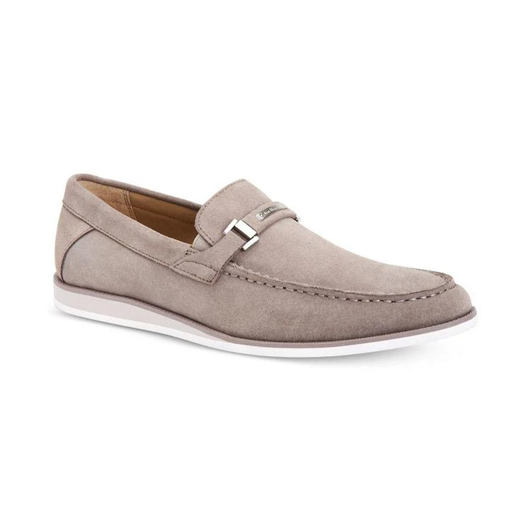 商品Calvin Klein|Men's Kiley Suede Loafers with Bit,价格¥445,第1张图片