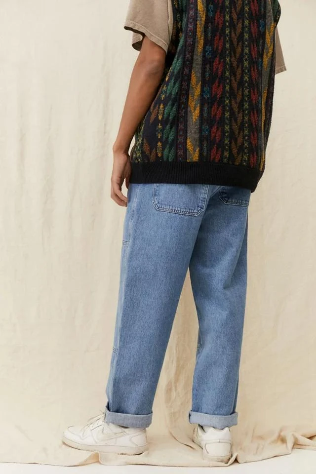 商品BDG|BDG Louis Blue Recycled Jean,价格¥590,第3张图片详细描述
