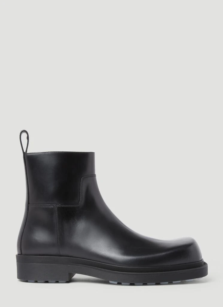 商品Bottega Veneta|Ben Leather Ankle Boots,价格¥5718,第1张图片