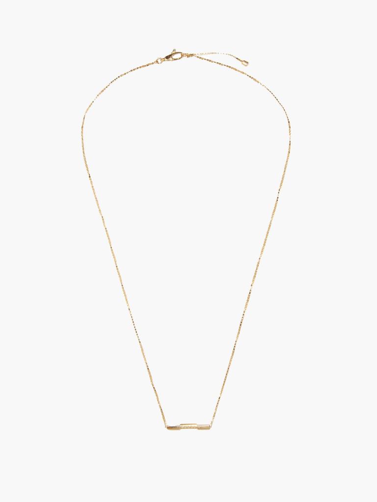 Link to Love bar 18kt gold necklace商品第4张图片规格展示