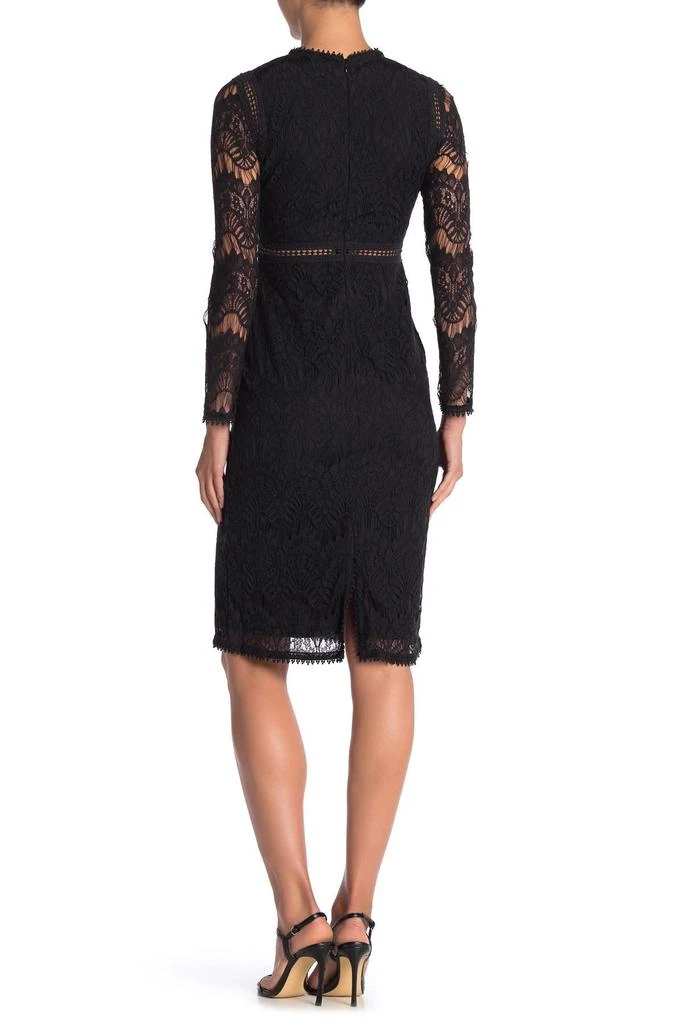 Lace Long Sleeve Midi Dress 商品