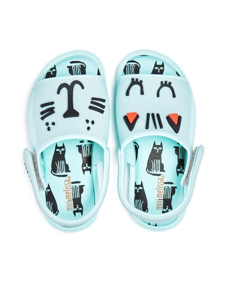 商品Mini Melissa|女孩(婴幼儿)Girls' Mini Mia + Fabula Slingback Sandals - Walker, Toddler,价格¥482,第2张图片详细描述