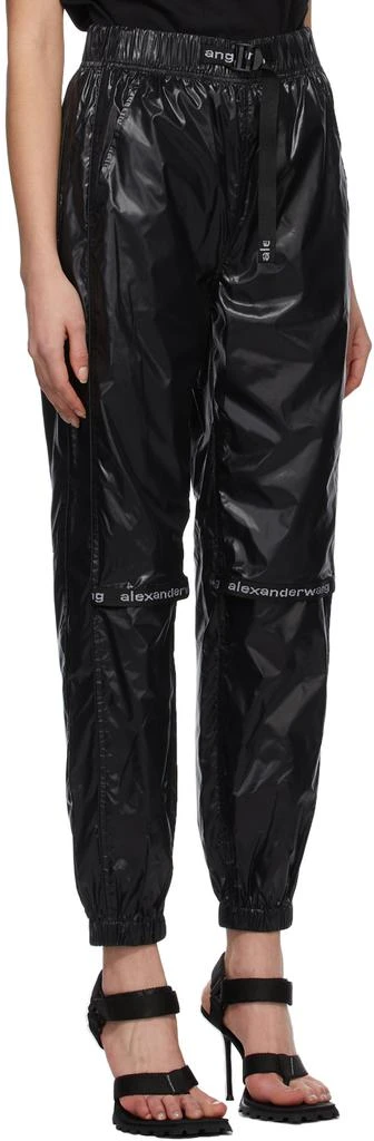 商品Alexander Wang|Black Logo Webbing Track Pants,价格¥2333,第2张图片详细描述