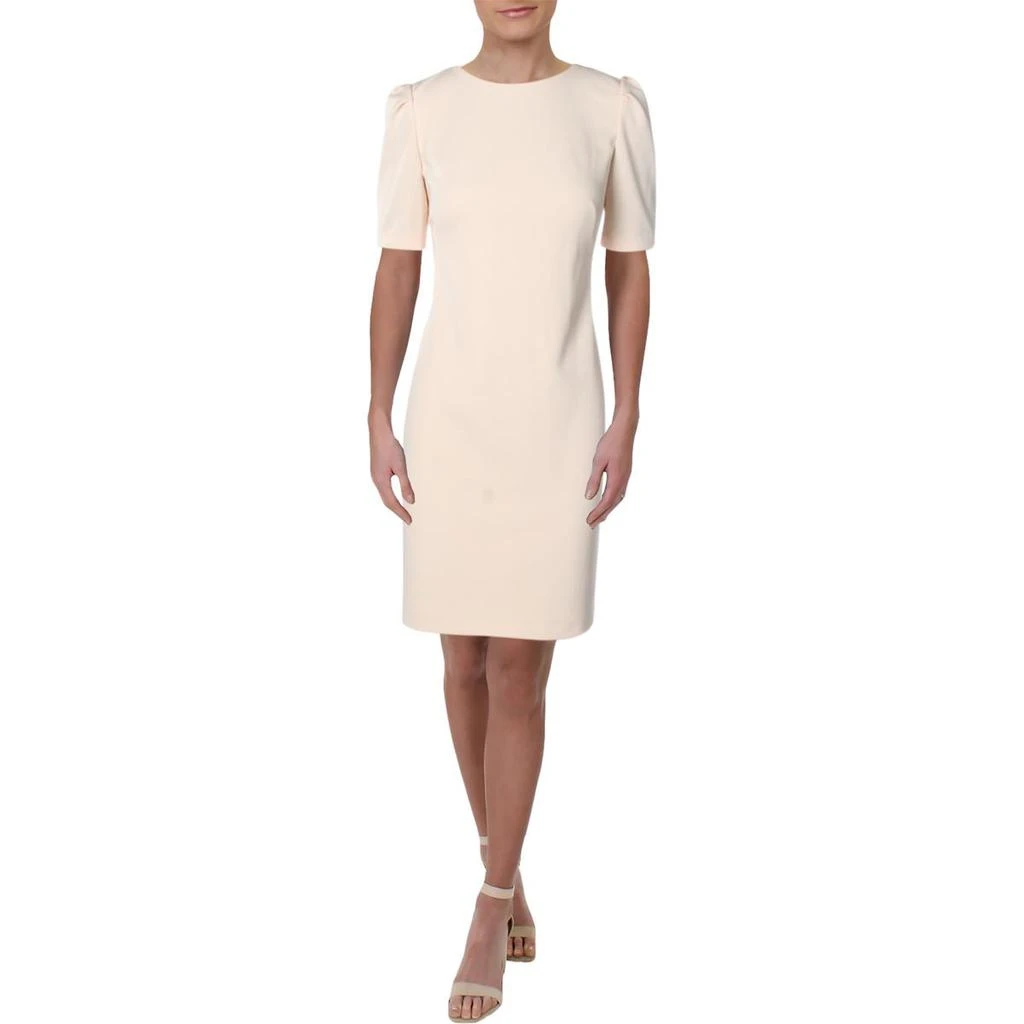 商品Ralph Lauren|Lauren Ralph Lauren Womens Bailey Puff Sleeve Sheath Party Dress,价格¥236,第2张图片详细描述