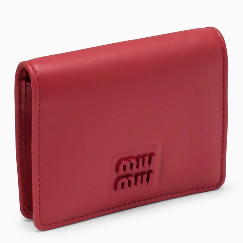 商品Miu Miu|Red leather wallet,价格¥3378,第1张图片