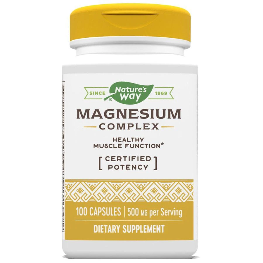 商品Nature's Way|Magnesium Capsules,价格¥83,第1张图片