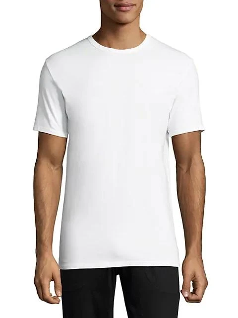 商品Calvin Klein|2-Pack Classic-Fit Cotton Stretch Crewneck Tees,价格¥274,第3张图片详细描述