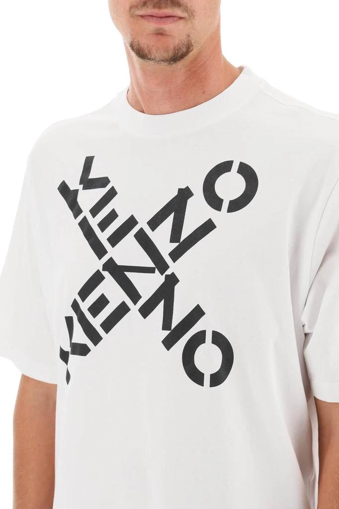 商品Kenzo|logo字母印花短袖t恤 男款 白色,价格¥544,第5张图片详细描述