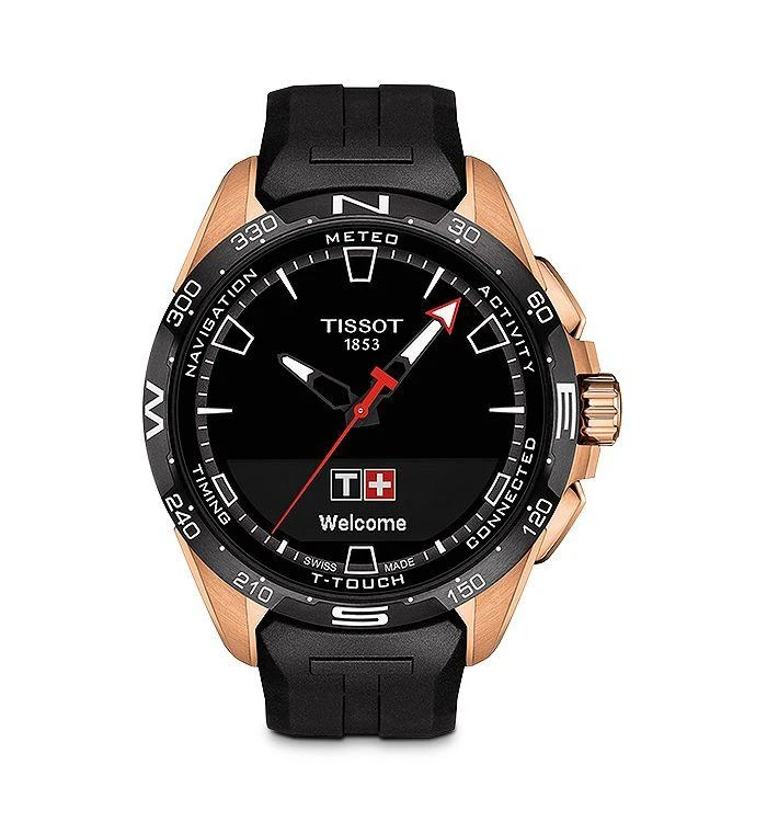 商品Tissot|T-Touch Connect Solar Smart Watch, 47.5mm,价格¥5162,第1张图片