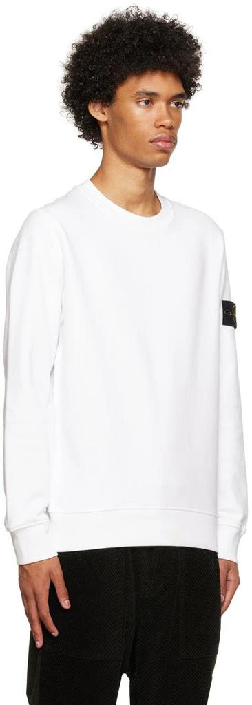 商品Stone Island|White Patch Sweatshirt,价格¥2702,第2张图片详细描述