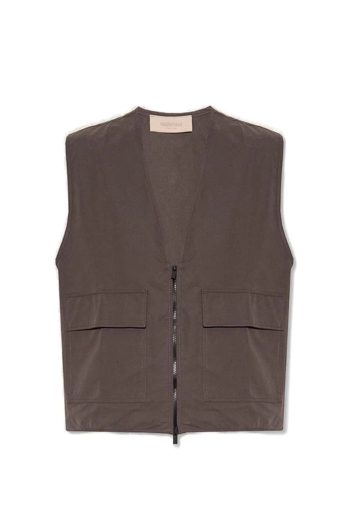 商品Essentials|Fear Of God Essentials Logo Patch Vest,价格¥1052,第1张图片