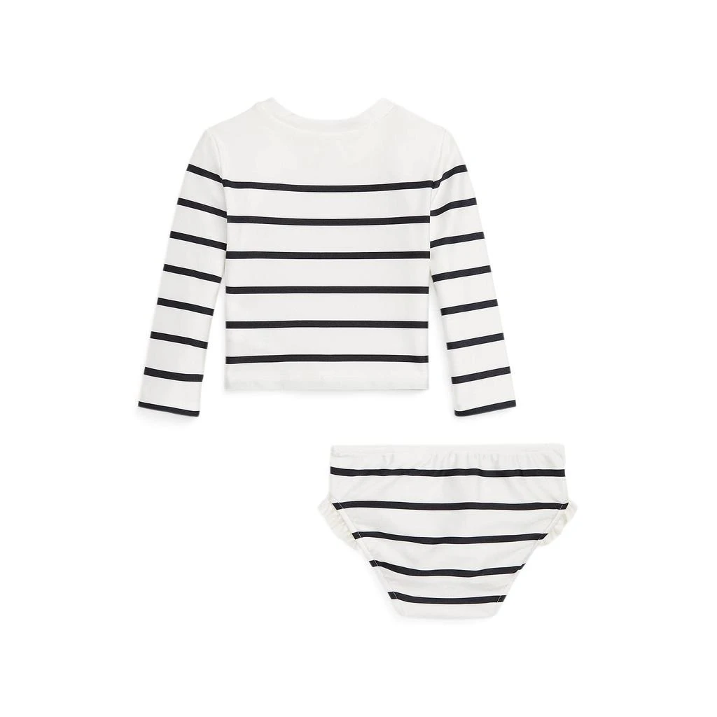 商品Ralph Lauren|Striped Stretch Two-Piece Swimsuit (Infant),价格¥185,第2张图片详细描述