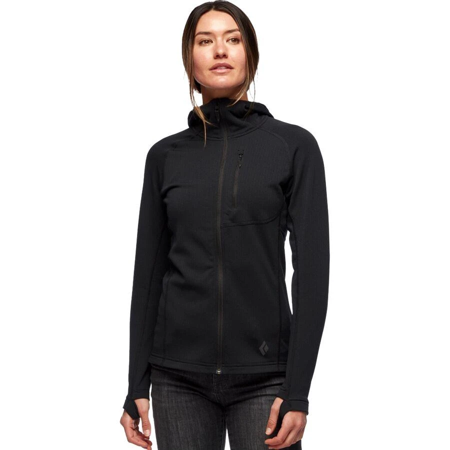 商品Black Diamond|Coefficient Fleece Hooded Jacket - Women's,价格¥745,第1张图片