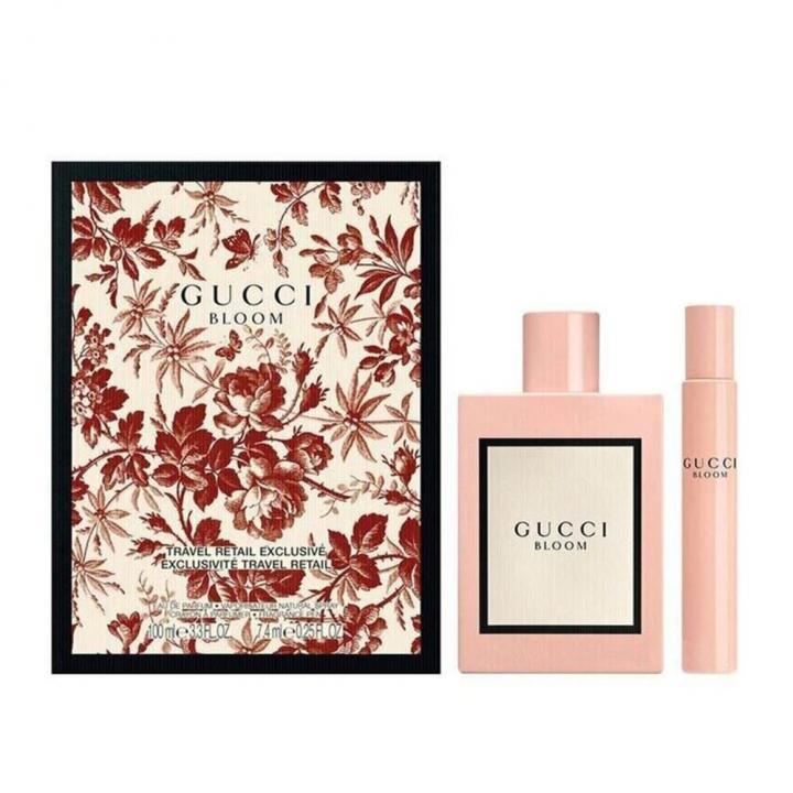 商品Gucci|Gucci Ladies Bloom Gift Set Fragrances 3616303785048,价格¥753,第1张图片