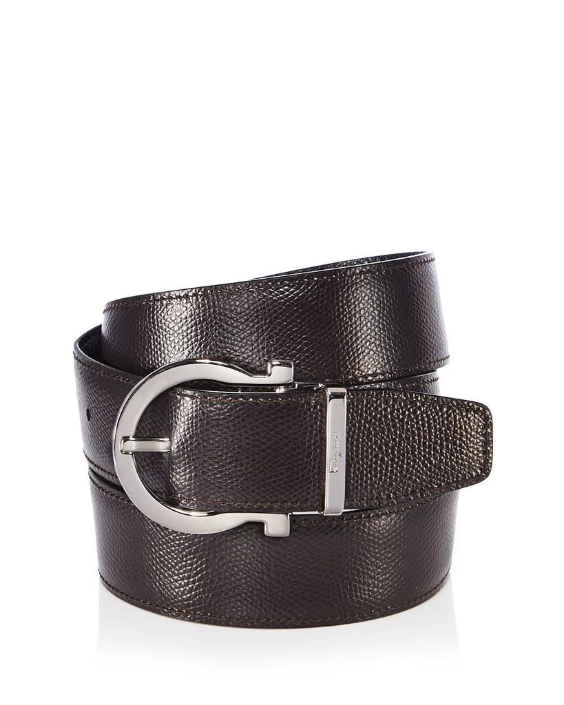 Salvatore Men's Gancini Reversible Leather Belt 商品