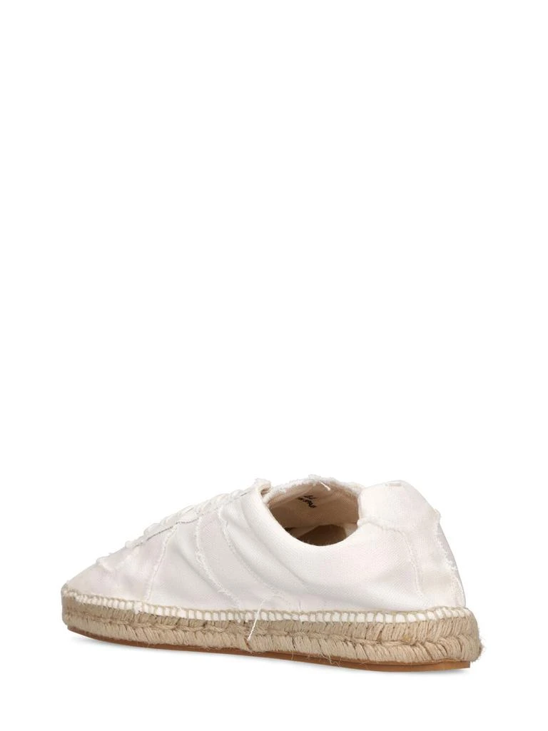 商品MAISON MARGIELA|Replica Washed Cotton Canvas Espadrilles,价格¥1637,第3张图片详细描述
