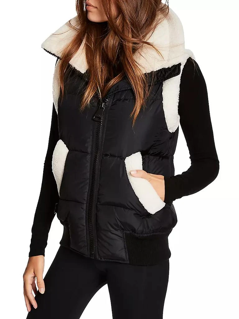 商品SAM.|Billie Shearling Puffer Vest,价格¥2814,第2张图片详细描述