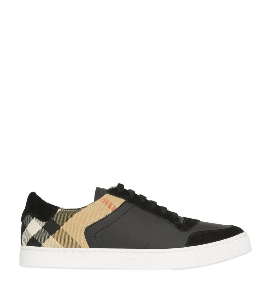 商品Burberry|House Check Low-Top Sneakers,价格¥4472,第1张图片